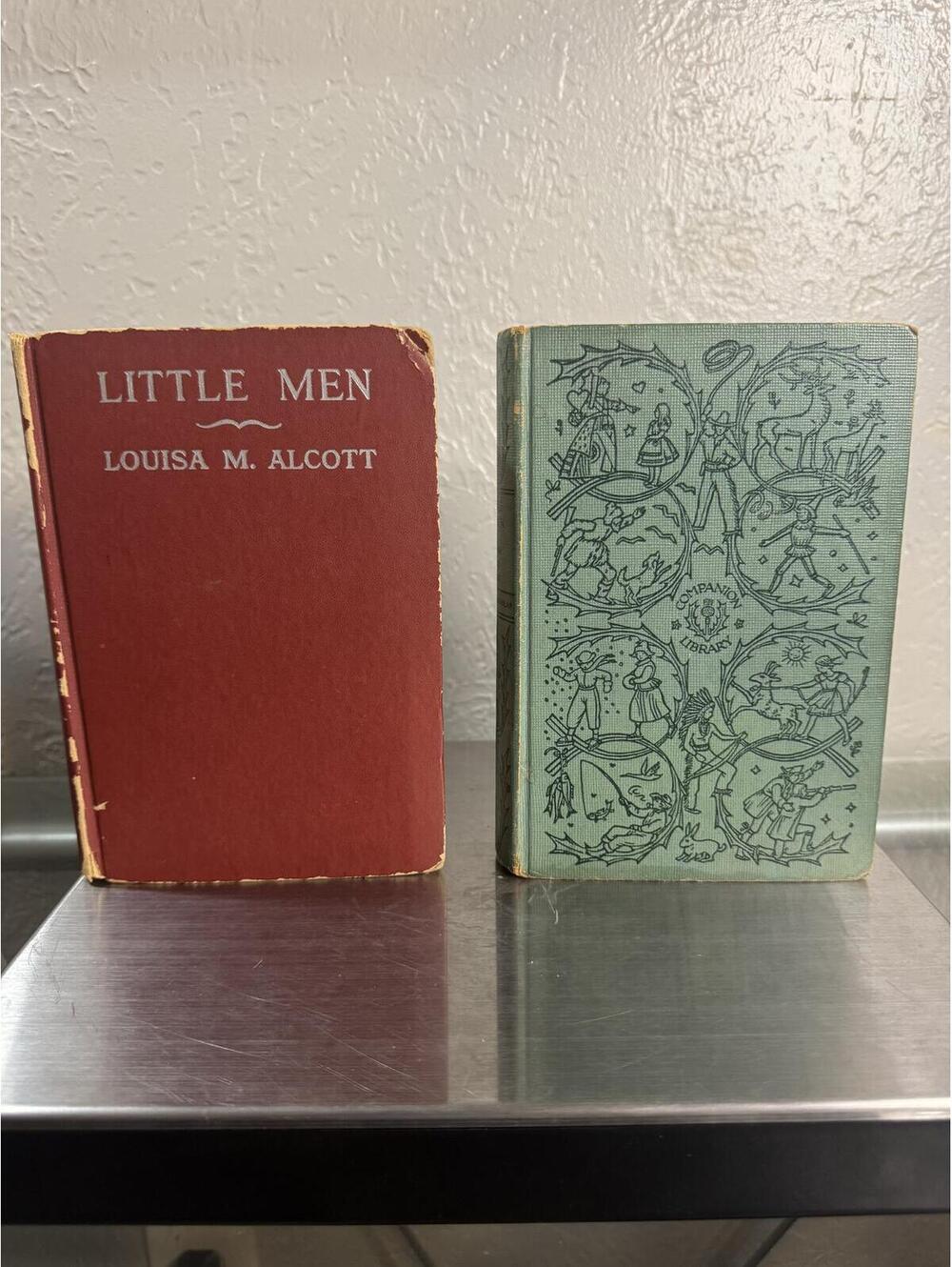 Vintage Little Men/Little Women Books/Louisa M. Alcott/Grosset & Dunlap 1913-15